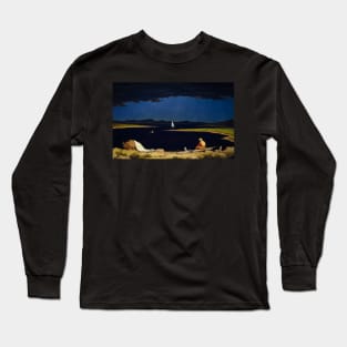 Thunderstorm approaching Long Sleeve T-Shirt